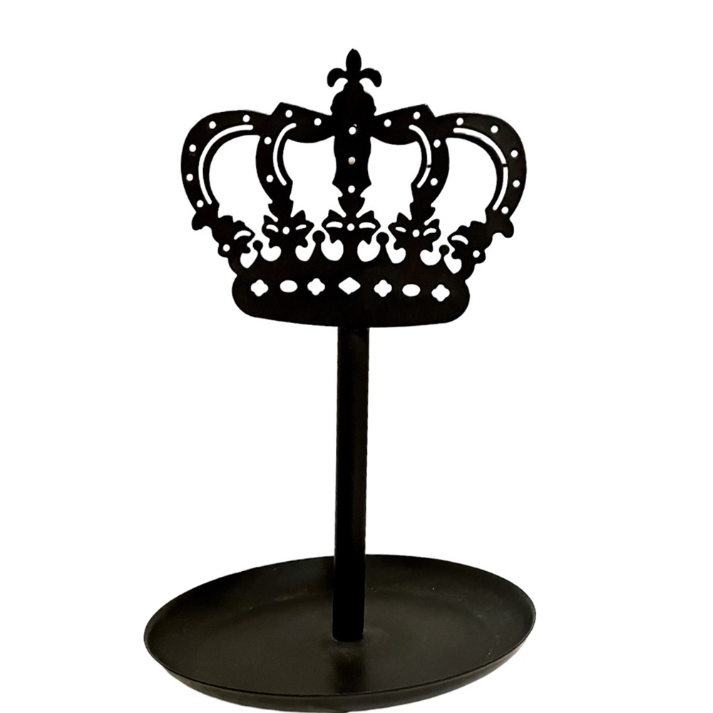 Pier 1 Crown Earring Jewelry Holder Stand